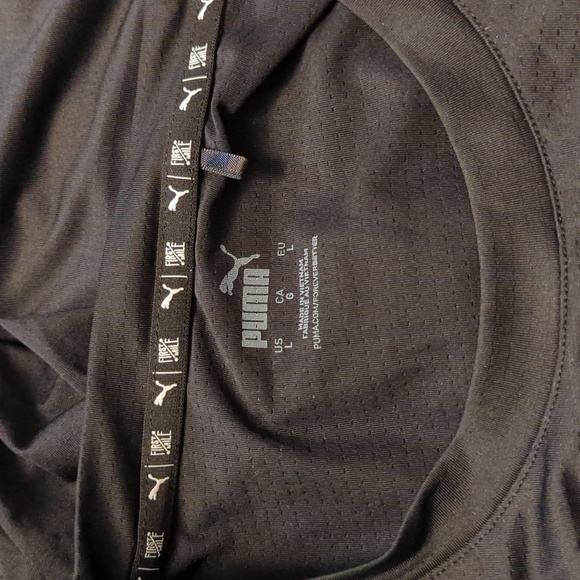 PUMA Men's Train First Mile Tee Black Size L - Picture 7 of 10